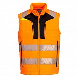 Softshellová vesta Portwest HiVis DX4, oranžová/černá