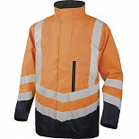 Výstražná bunda Panoply OPTIMUM2 4 v1, oranžovo-modrá