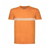 další vyobrazení Bavlněné triko XAVER s reflexním pruhem, oranžové