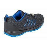 další vyobrazení Bezpečnostní polobotka Adamant KNITTER S1 ESD LOW, šedo-modrá