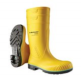 další vyobrazení Chemicky odolné holinky Dunlop ACIFORT žluté S5
