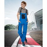 další vyobrazení Dámské montérkové pracovní kalhoty s laclem Ardon 4TECH, modro/černé