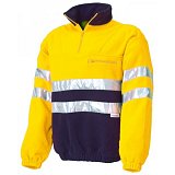 další vyobrazení Dvoubarevný fleece svetr Issa BICOLOR, žlutý