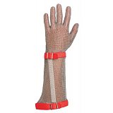 další vyobrazení Kovové protiřezné rukavice pro řezníky Bátmetall, dlouhá