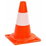 další vyobrazení Kužel PE červeno-bílý, v. 30 cm