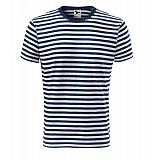 další vyobrazení Pánské pruhované triko Malfini SAILOR 803, modro-bílá