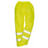 další vyobrazení Reflexní nepromokavé kalhoty Portwest ESSENTIALS, žluté