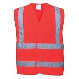 další vyobrazení Reflexní vesta Portwest TWO Brand Brace, červená