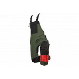 další vyobrazení Strečové pracovní kalhoty s laclem EREBOS BIBPANTS, černé
