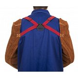 další vyobrazení Svářečské kožené rukávníky WELDAS Lava Brown, 58cm