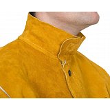 další vyobrazení Svářečské sako WELDAS Golden Brown s nehořlavými textilními zády, vel.M