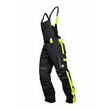 další vyobrazení Zimní montérkové kalhoty s laclem Ardon NEON WINTER, černo-žluté