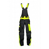 další vyobrazení Zimní montérkové kalhoty s laclem Ardon NEON WINTER, černo-žluté