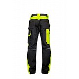 další vyobrazení Zimní montérkové pasové kalhoty Ardon NEON WINTER, černo-žluté