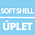 Materiál kombinace softshell/úplet